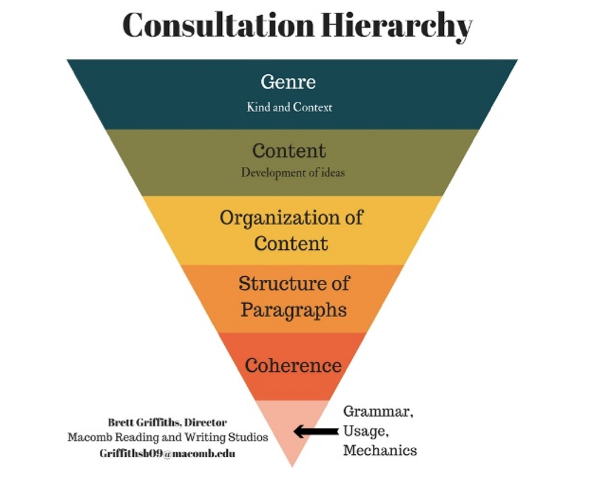 Consultation Hierarchy infographic